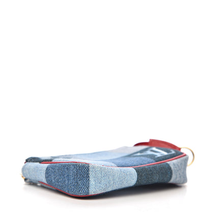 Louis Vuitton Denim Micro Pochette Accessories Denim Rouge 4 of 8