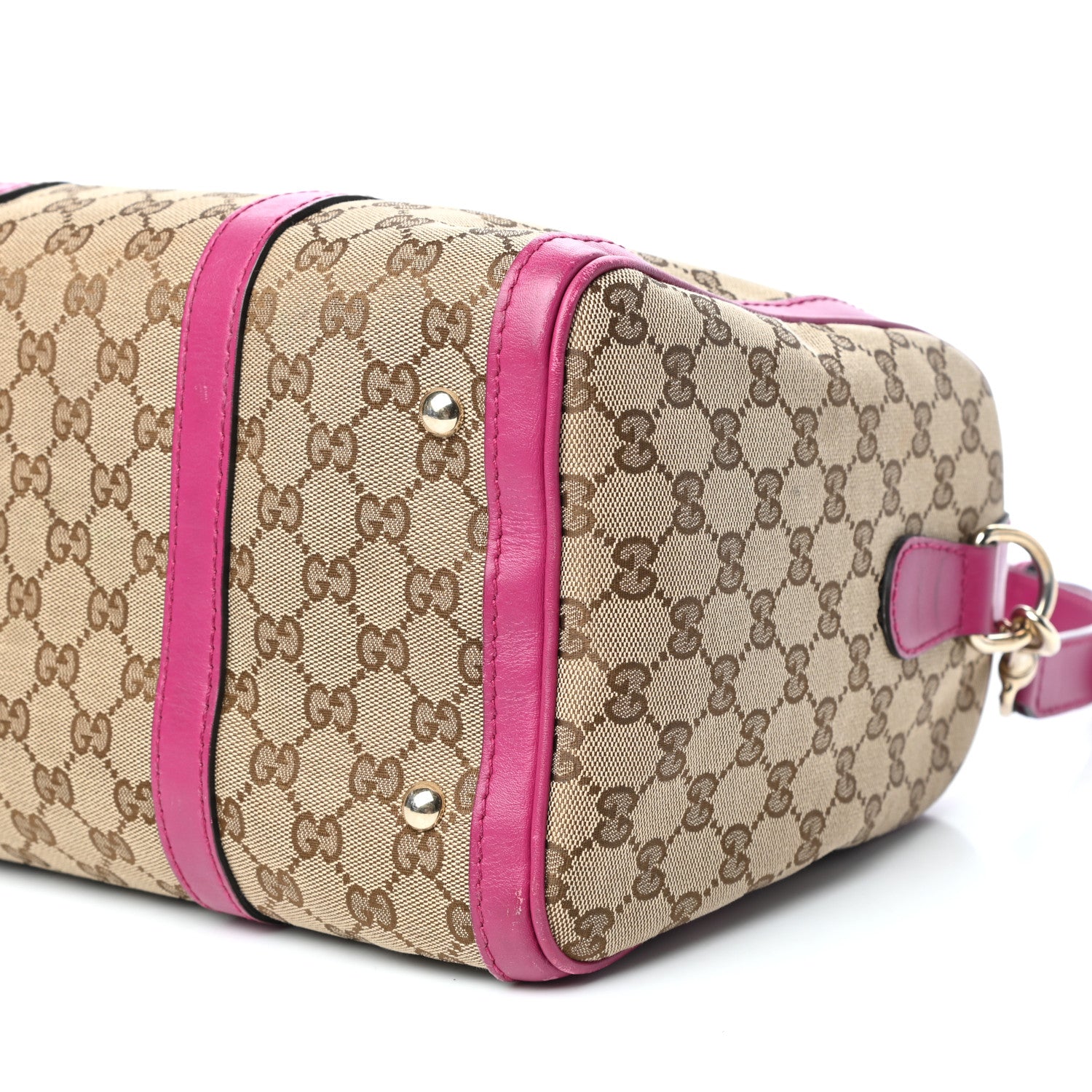 Gucci Monogram Medium Joy Boston Pink 10 of 11