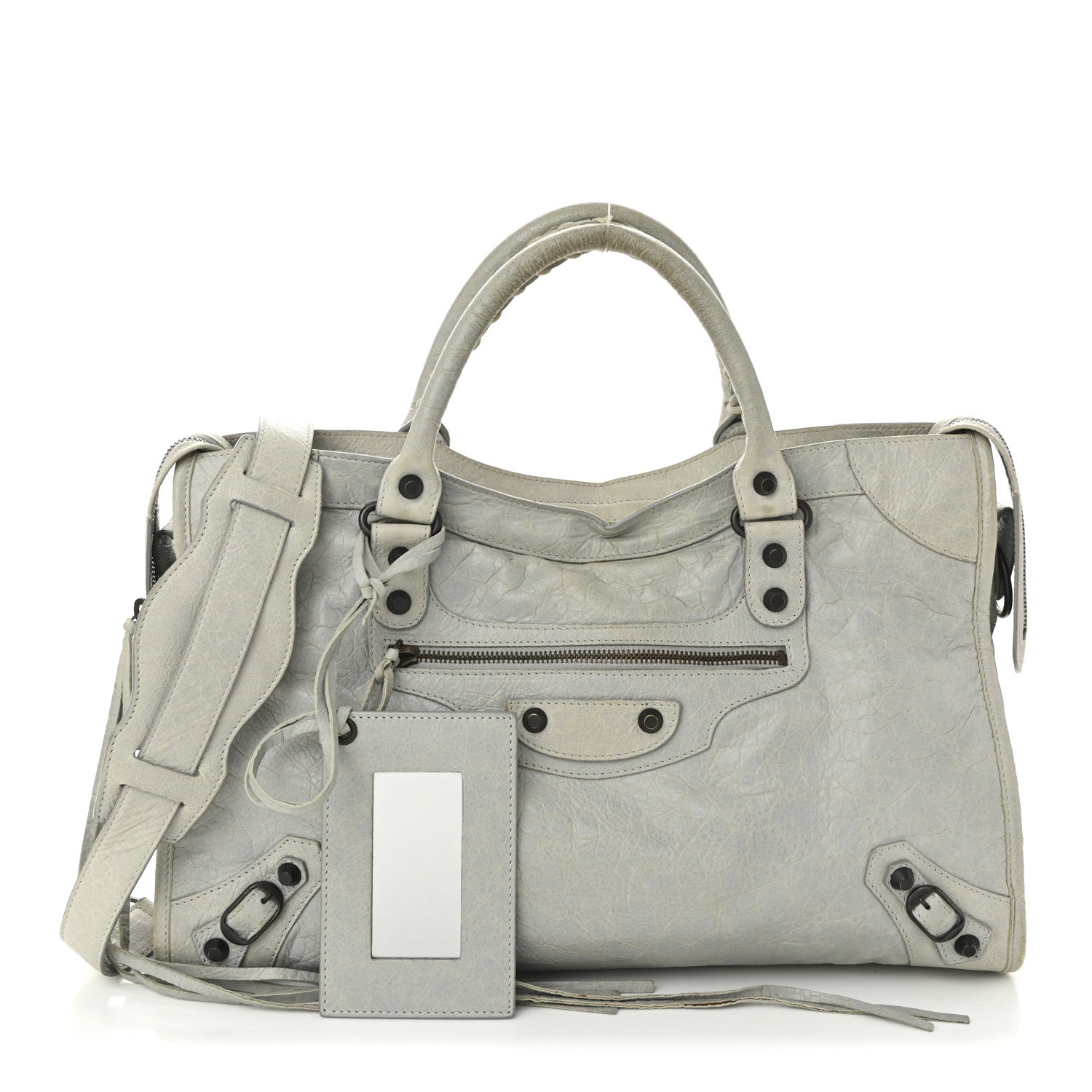 Balenciaga Agneau Classic Hardware City Gris Ciment 3 of 15