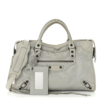 Balenciaga Agneau Classic Hardware City Gris Ciment 3 of 15