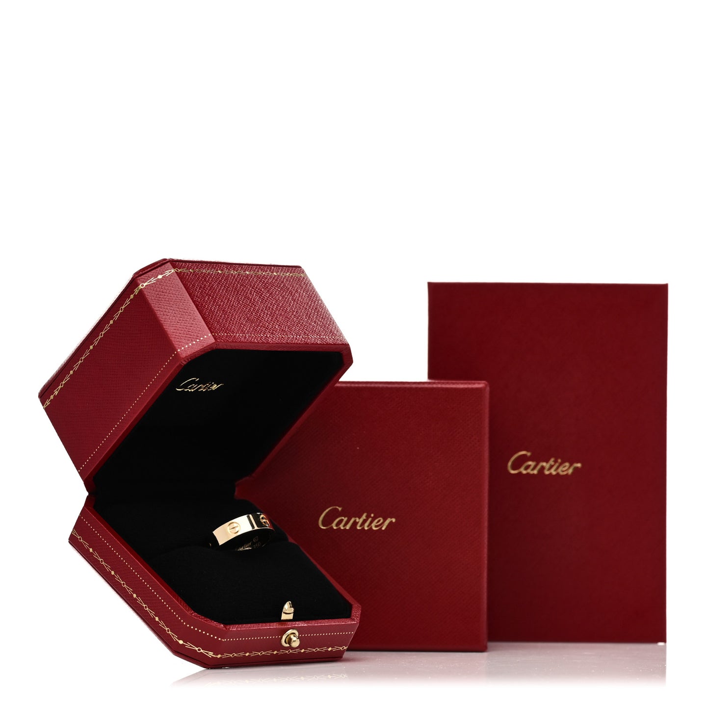 18K Yellow Gold 5.5mm LOVE Ring 62 10