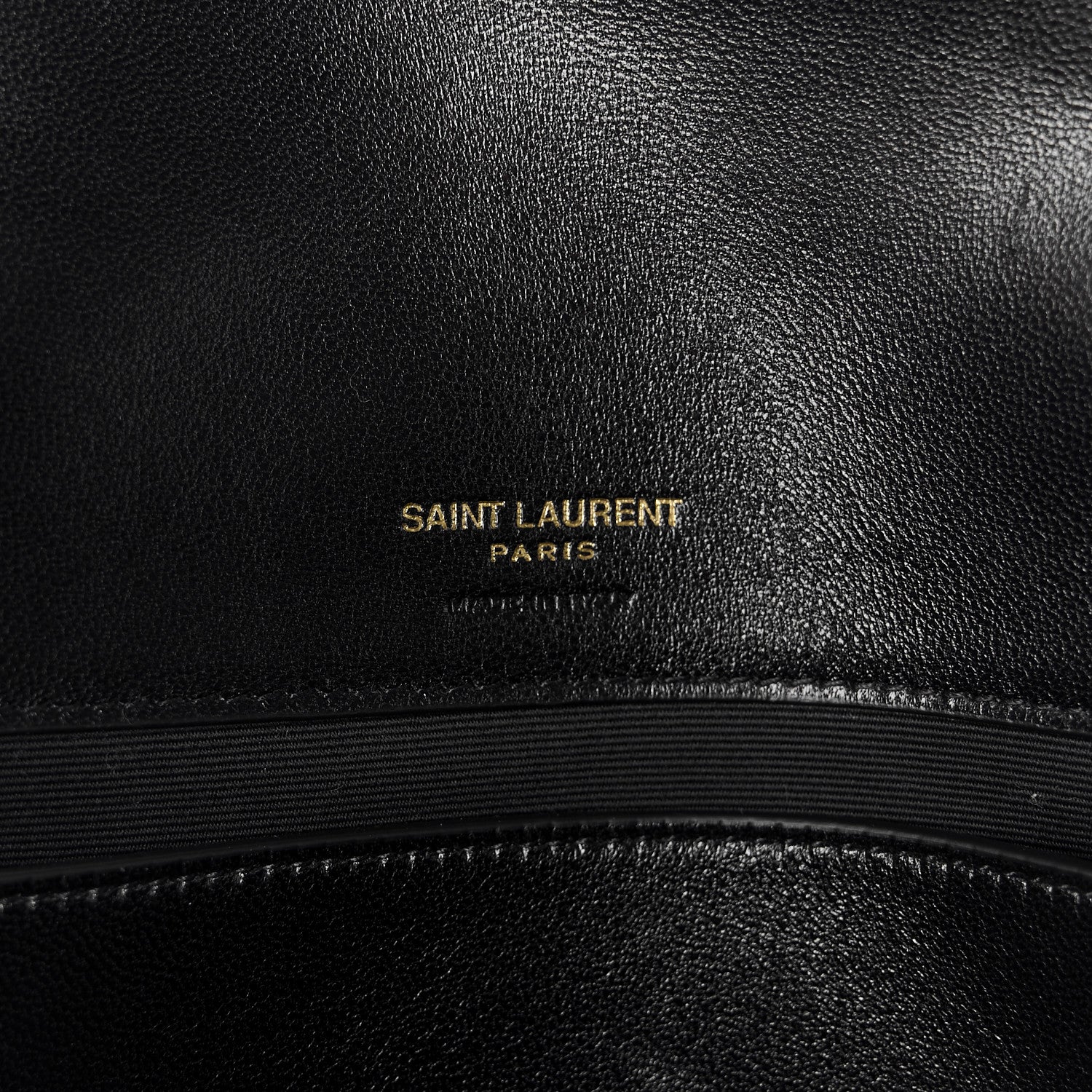 Saint Laurent Lambskin Chevron Quilted Medium Loulou Black 8 of 13