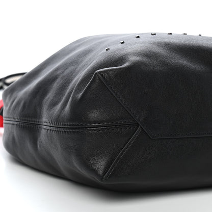 Alexander Wang Calfskin Small Wefty Drawstring Bucket Black 6 of 7