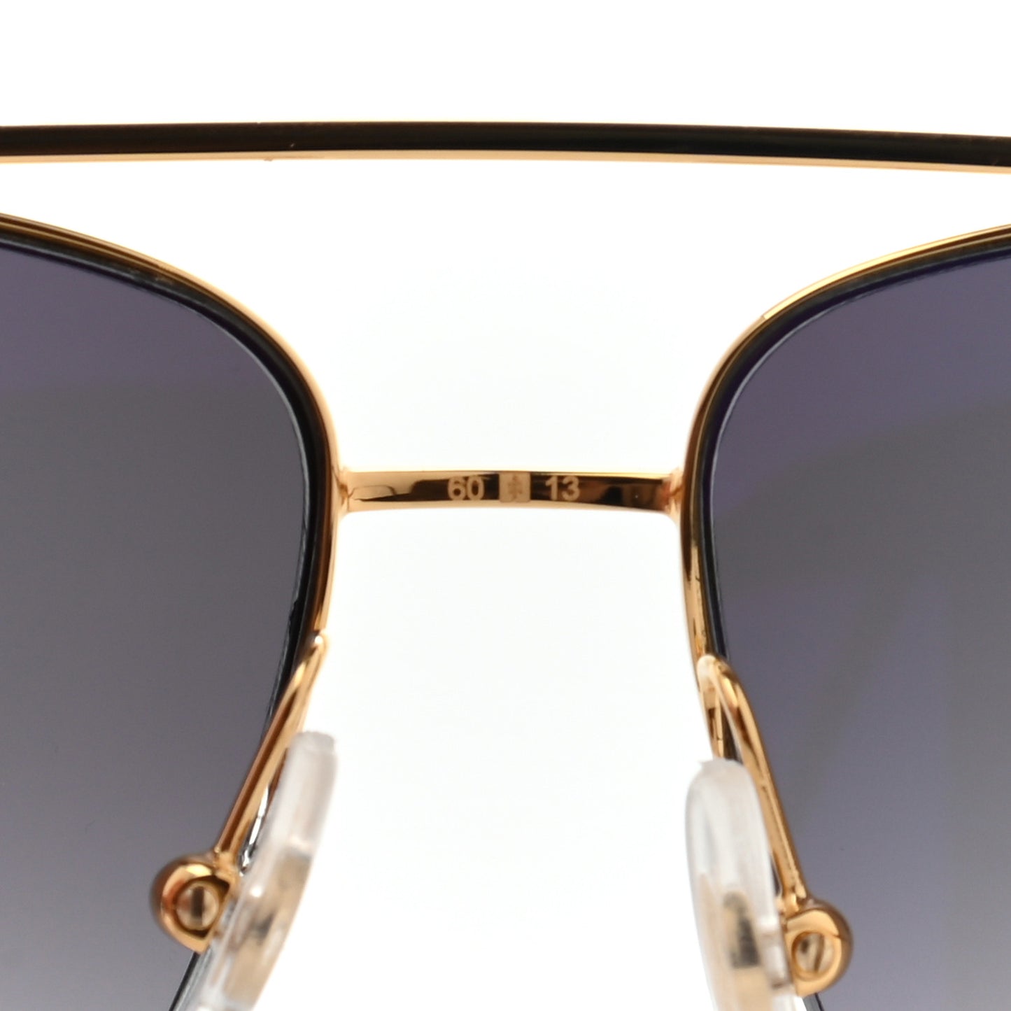 Panthere De Cartier Aviator Sunglasses Gold