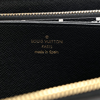 Louis Vuitton Monogram Giant Jungle Zippy Wallet Black 6 of 6