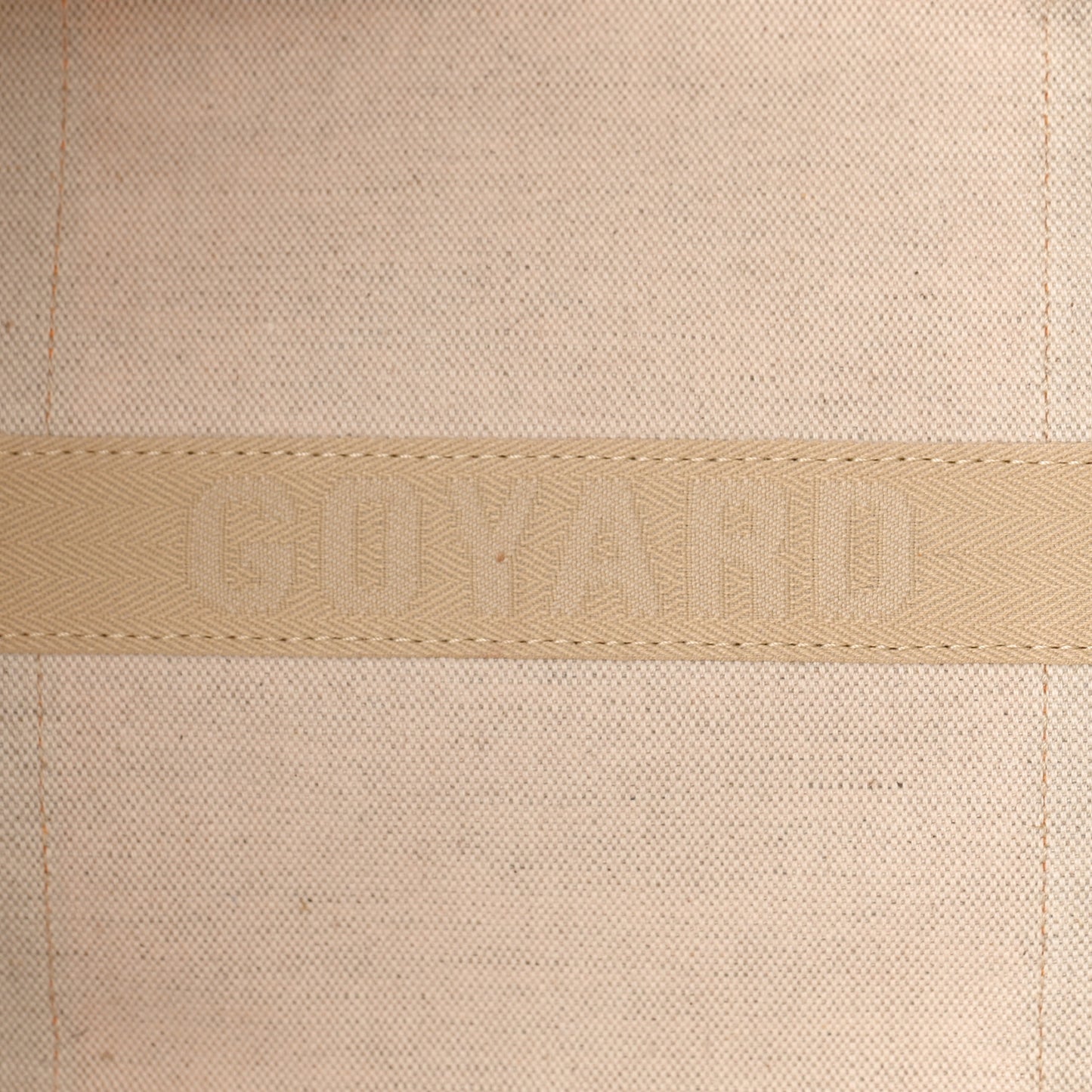 Goyardine Villette Tote Yellow