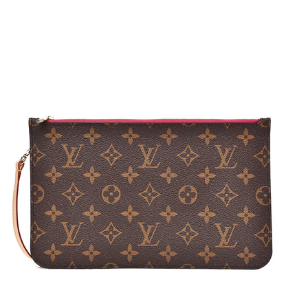 Louis Vuitton Monogram Neverfull MM GM Pochette Pivoine 1 of 8