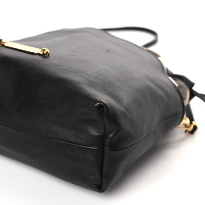 Burberry Calfskin House Check Little Crush Black 8 of 8