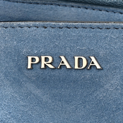 Prada Glace Calfskin Large Soft Cahier Bag White 6 of 11