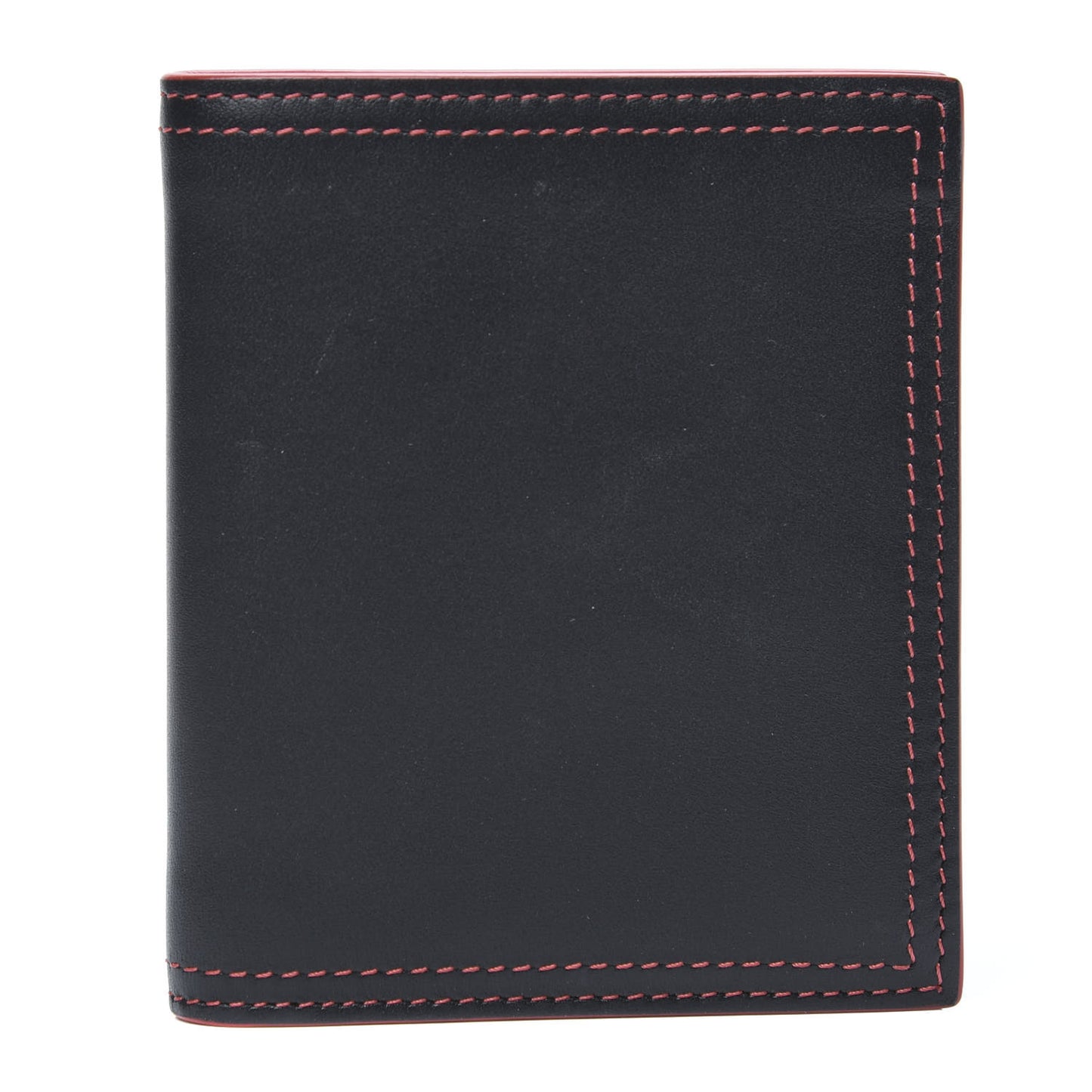 Calfskin Bi-Fold Wallet Black
