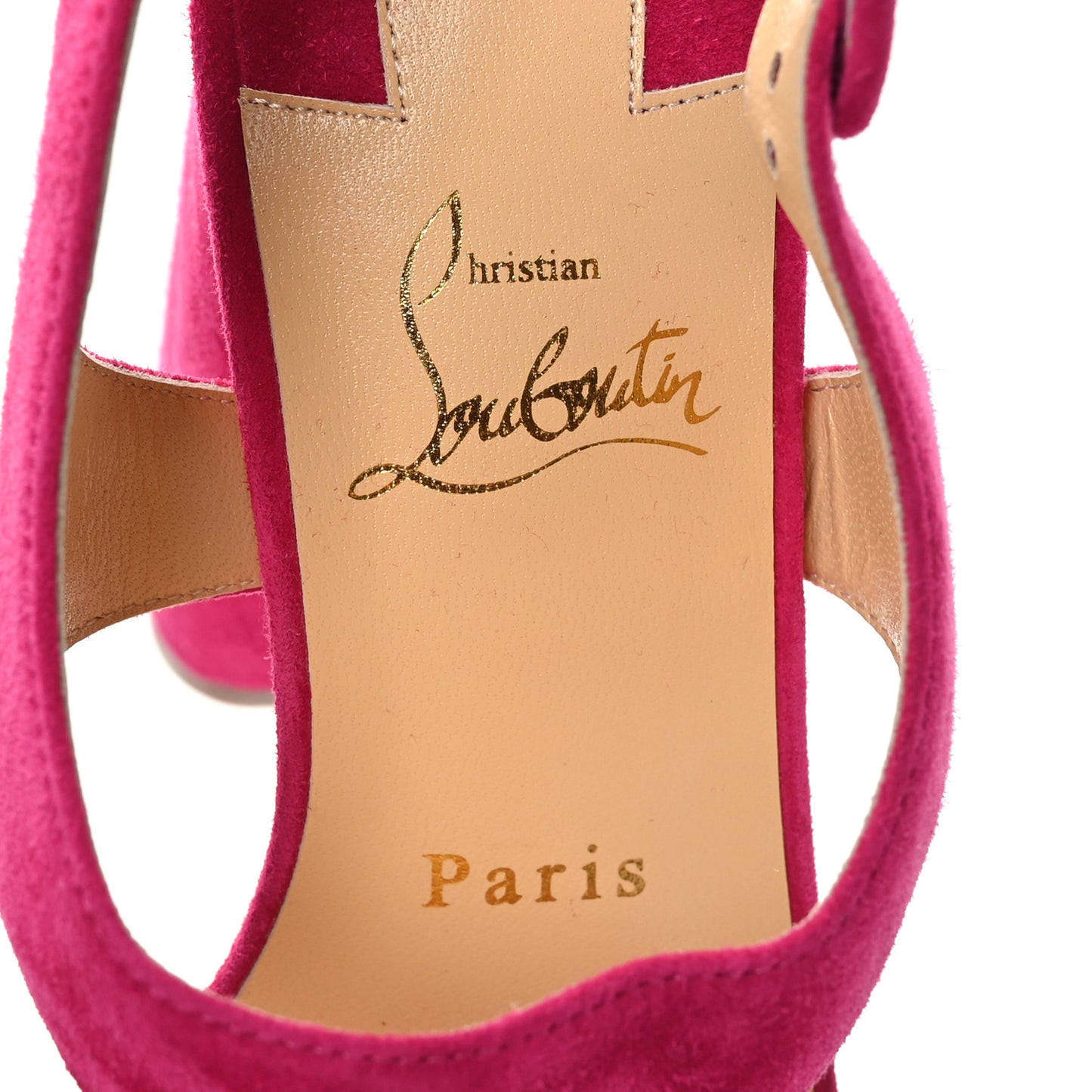 Veau Velours Foolish 130 Platform Sandals 37 Bomba