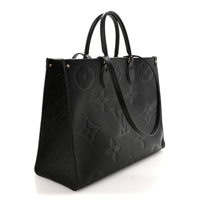 Louis Vuitton Empreinte Monogram Giant Onthego GM Black 3 of 9