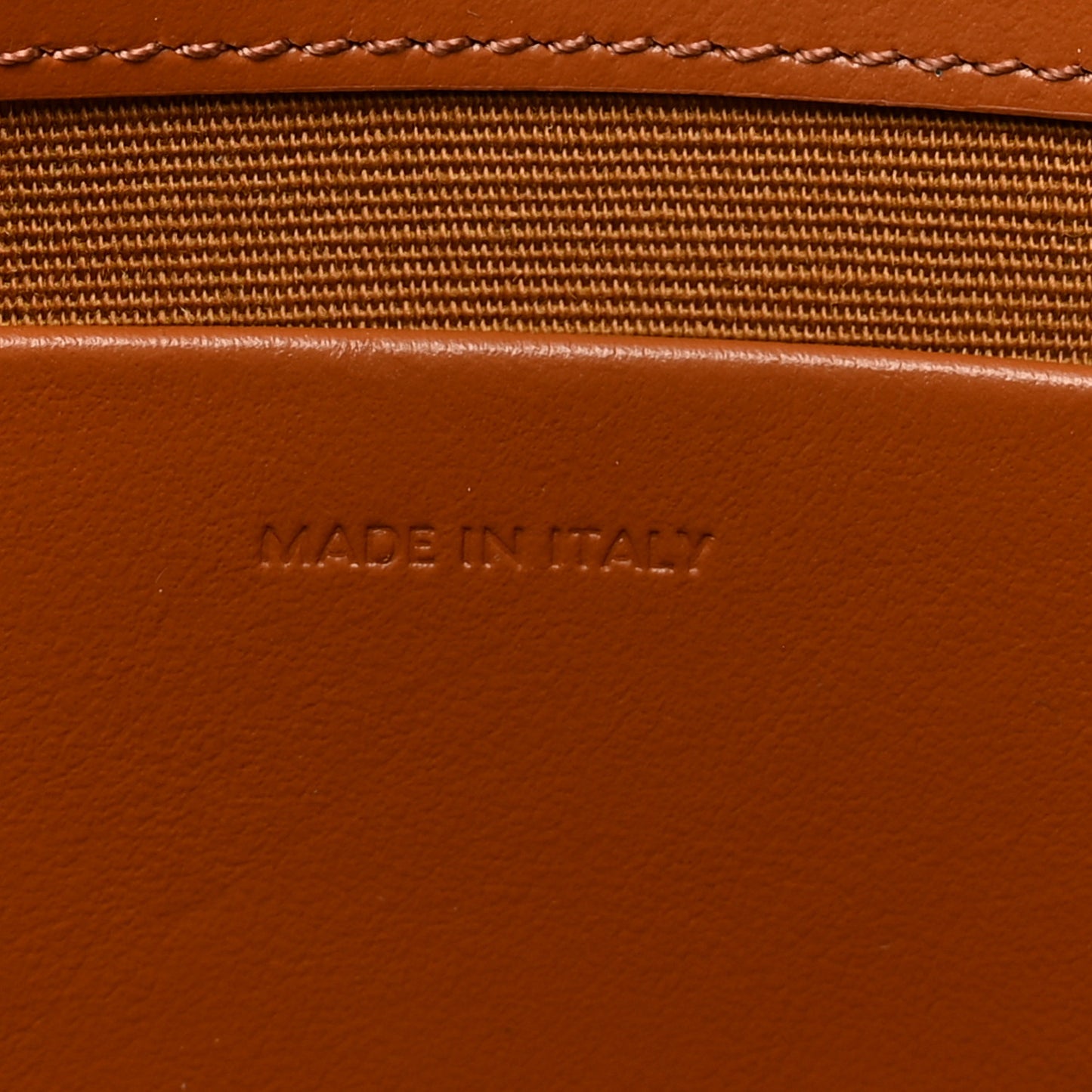 Triomphe Canvas Multipochette Tan