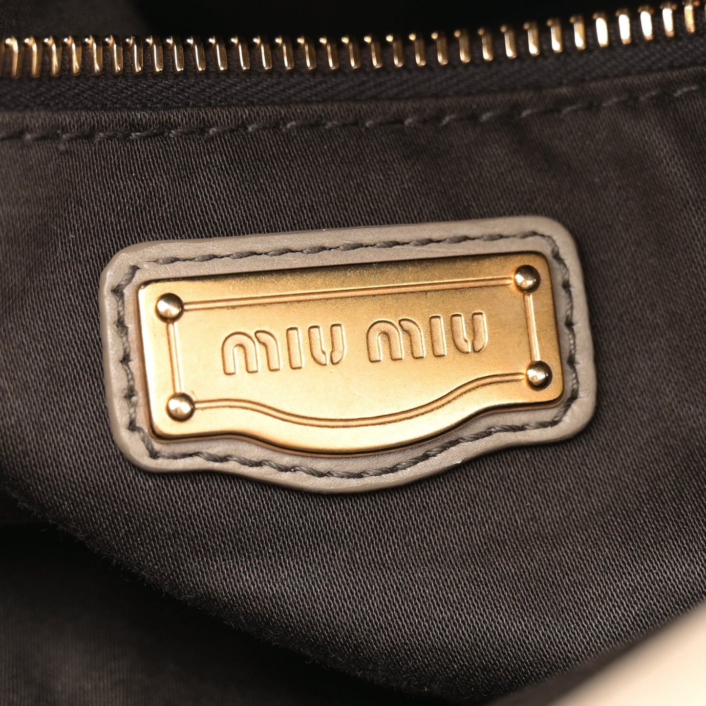 Vitello Medium Bow Bag Grey