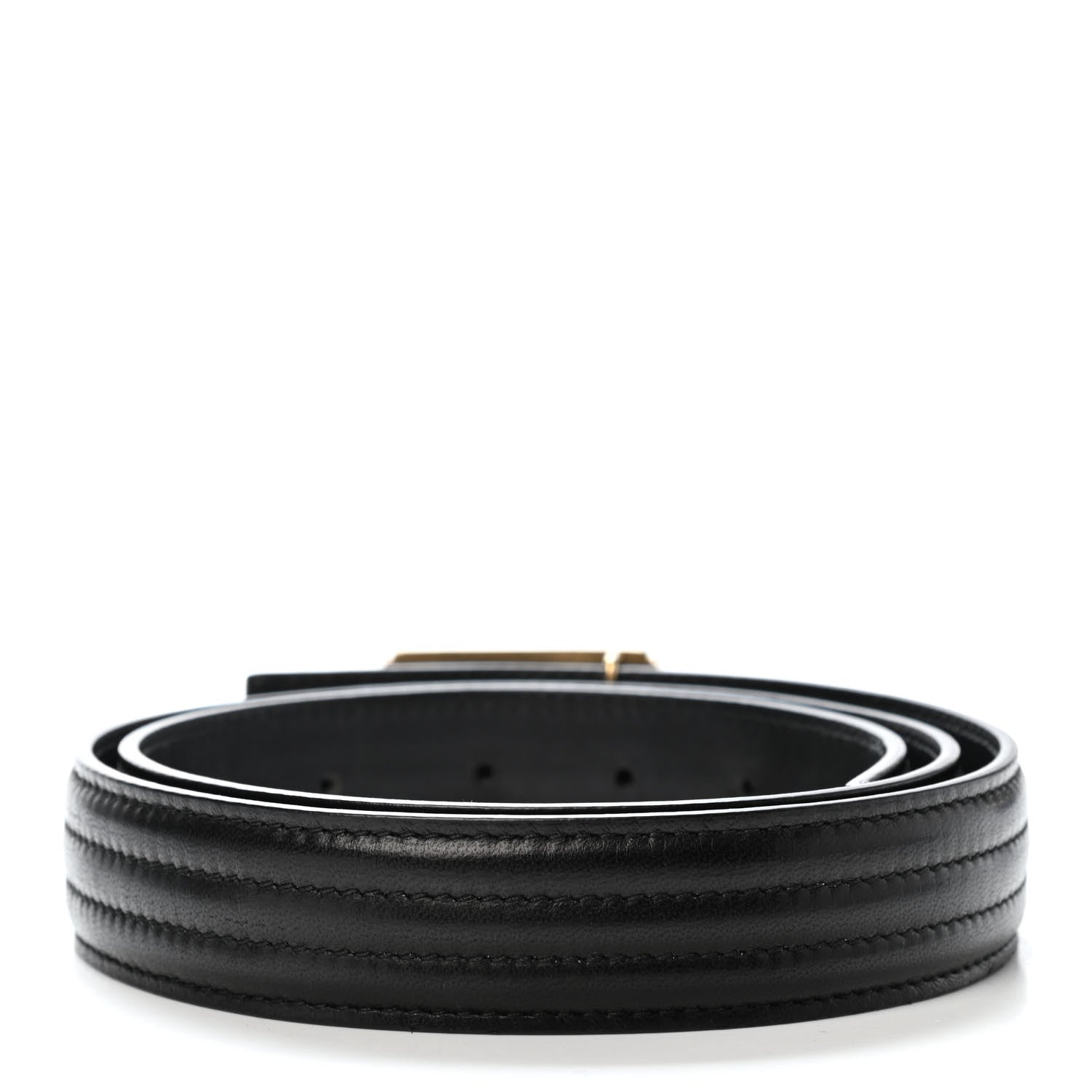 Chanel Calfskin CC Boy Belt 90 36 Black 2 of 4