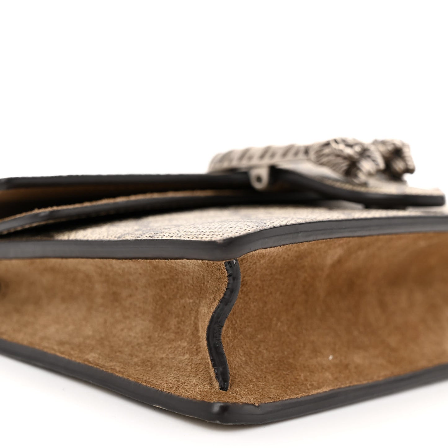 GG Supreme Monogram Super Mini Dionysus Shoulder Bag Taupe
