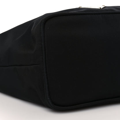 Prada Tessuto Nylon Vitello Hobo Black 8 of 9