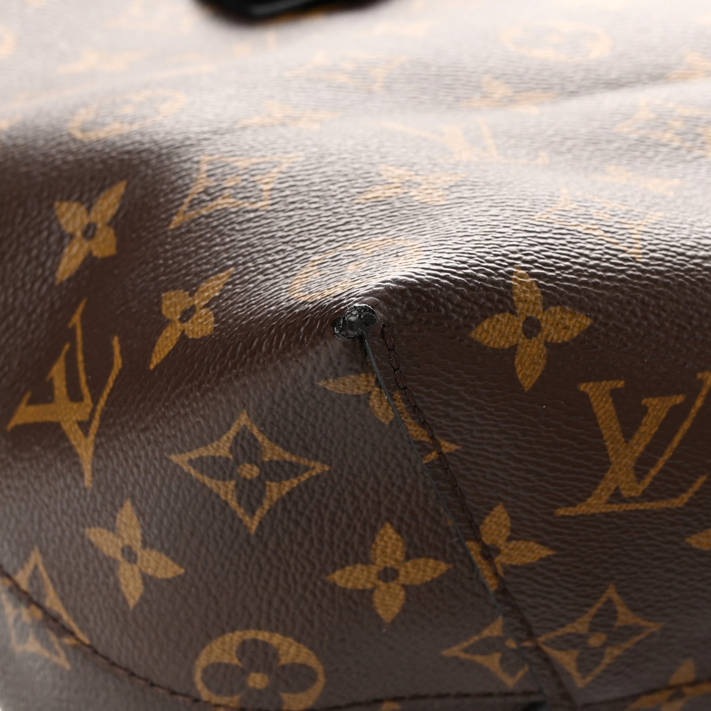 Monogram Flower Hobo Black