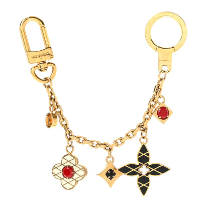 Louis Vuitton Malletage Blossom Bag Charm Chain Gold 1 of 4