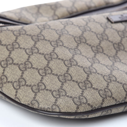 Gucci GG Supreme Monogram Belt Bag Dark Brown 9 of 10
