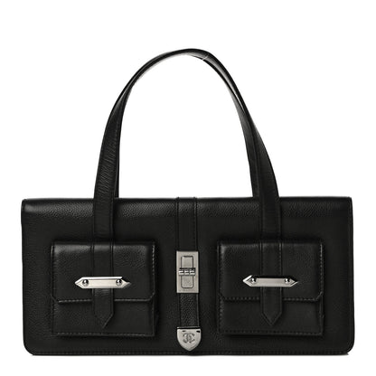 Chanel Caviar Double Pocket Flap Bag Black 1 of 12