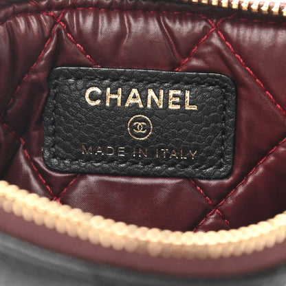Chanel Caviar Quilted Small Cosmetic Case Black 6 of 7