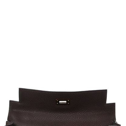 Hermes Togo Kelly Retourne 25 Chocolate 11 of 39