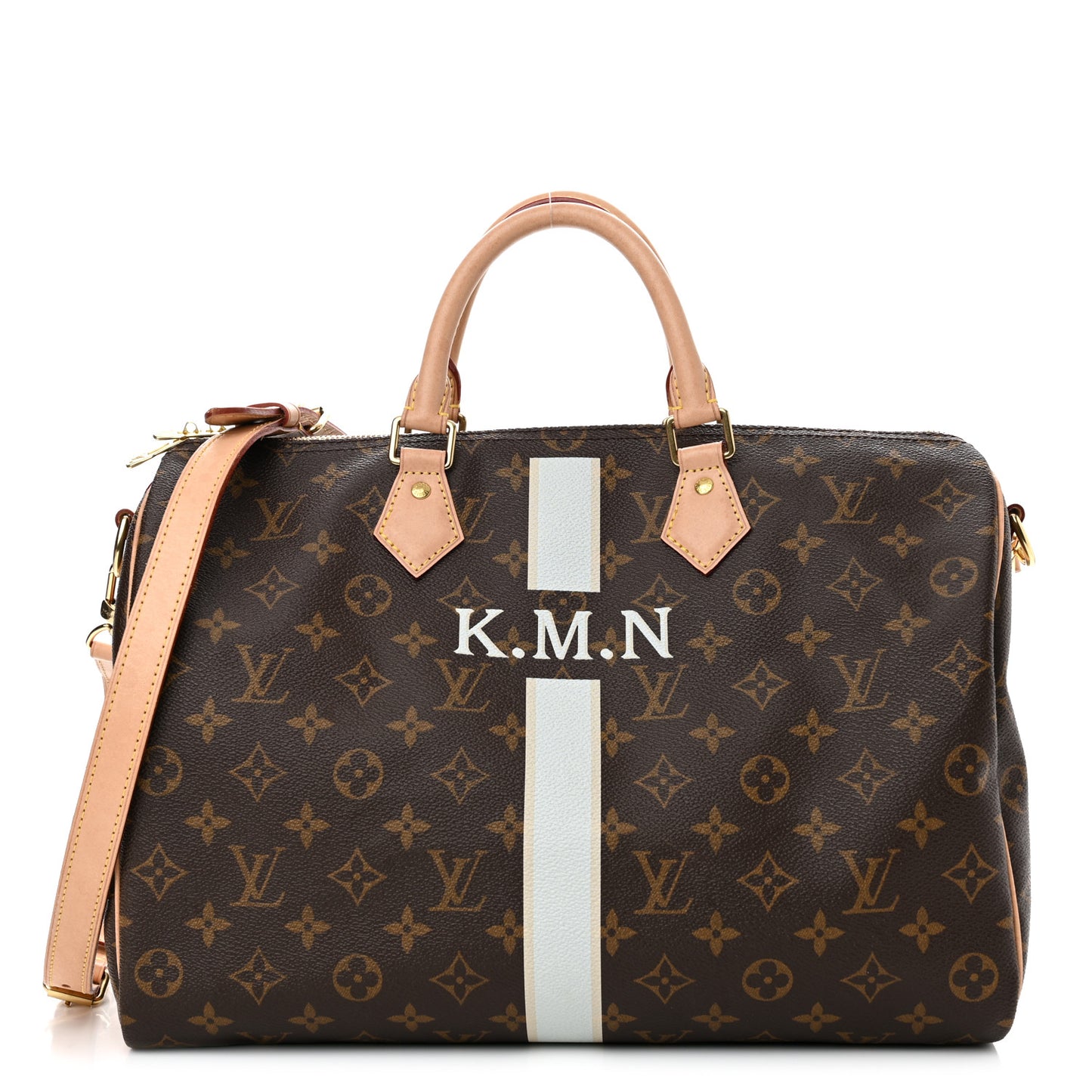 Monogram My LV Heritage Speedy Bandouliere 30 Black White