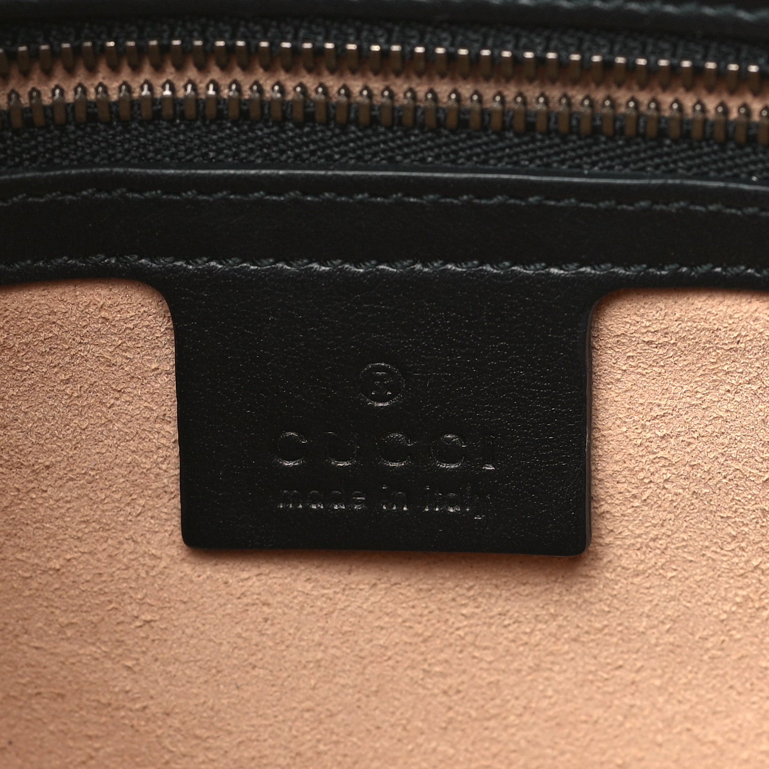 Gucci Calfskin Matelasse Mens GG Marmont Belt Bag 80 32 Black 6 of 10