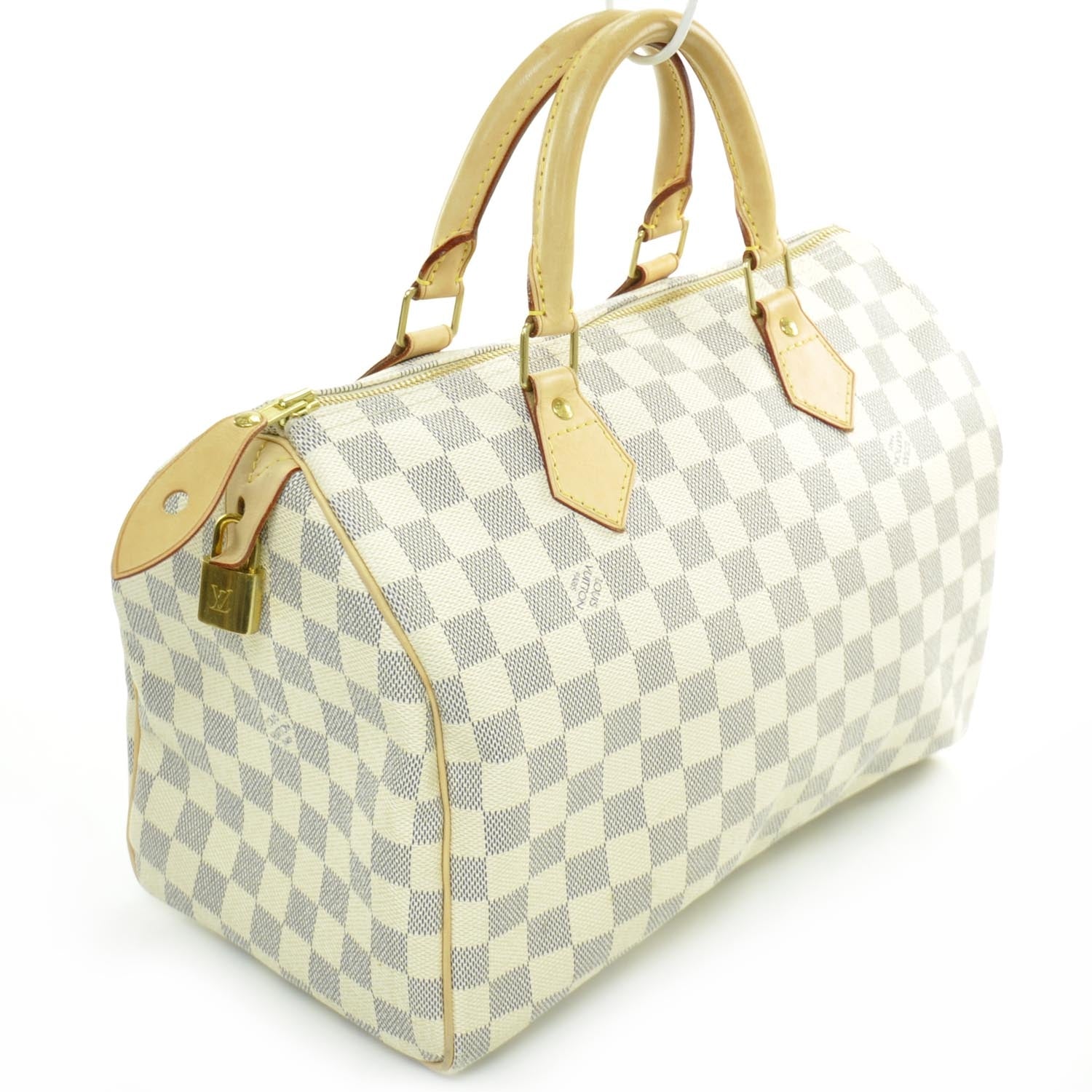 Louis Vuitton Damier Azur Speedy 30 3 of 7