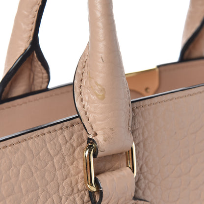 Burberry Signature Grain Medium Clifton Bag Pale Apricot 11 of 14