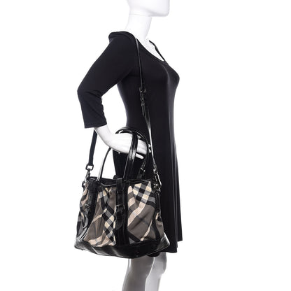 Burberry Nylon Beat Check Lowry Black 2 of 12