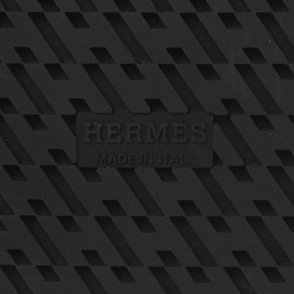 Hermes Calfskin Womens Chypre Sandals 36.5 Naturel 8 of 10
