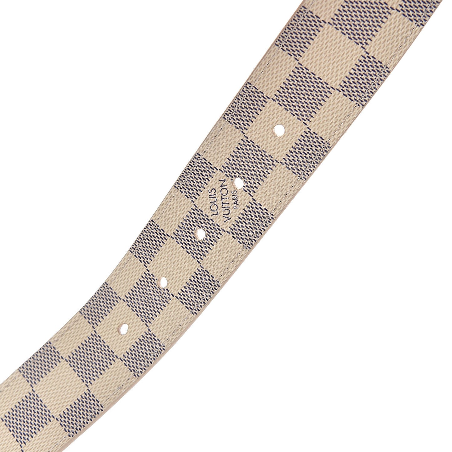 Damier Azur LV Initiales Belt 90 36