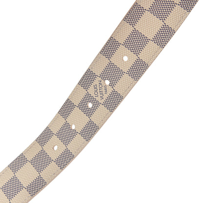 Louis Vuitton Damier Azur LV Initiales Belt 90 36 5 of 8
