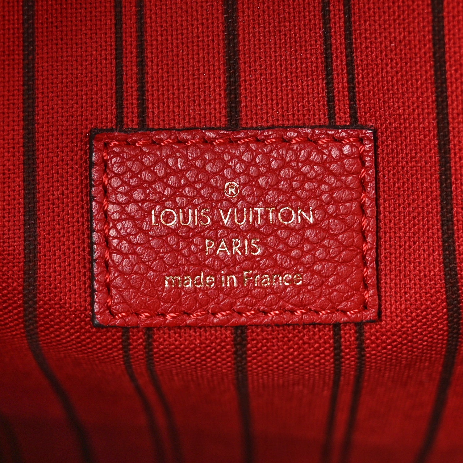 Louis Vuitton Empreinte Pochette Metis Cherry 6 of 10