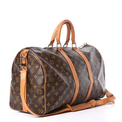 Louis Vuitton Monogram Keepall Bandouliere 45 3 of 15