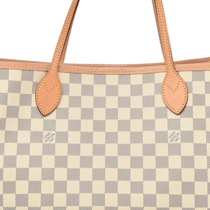 Louis Vuitton Damier Azur Neo Neverfull GM Rose Ballerine 13 of 13