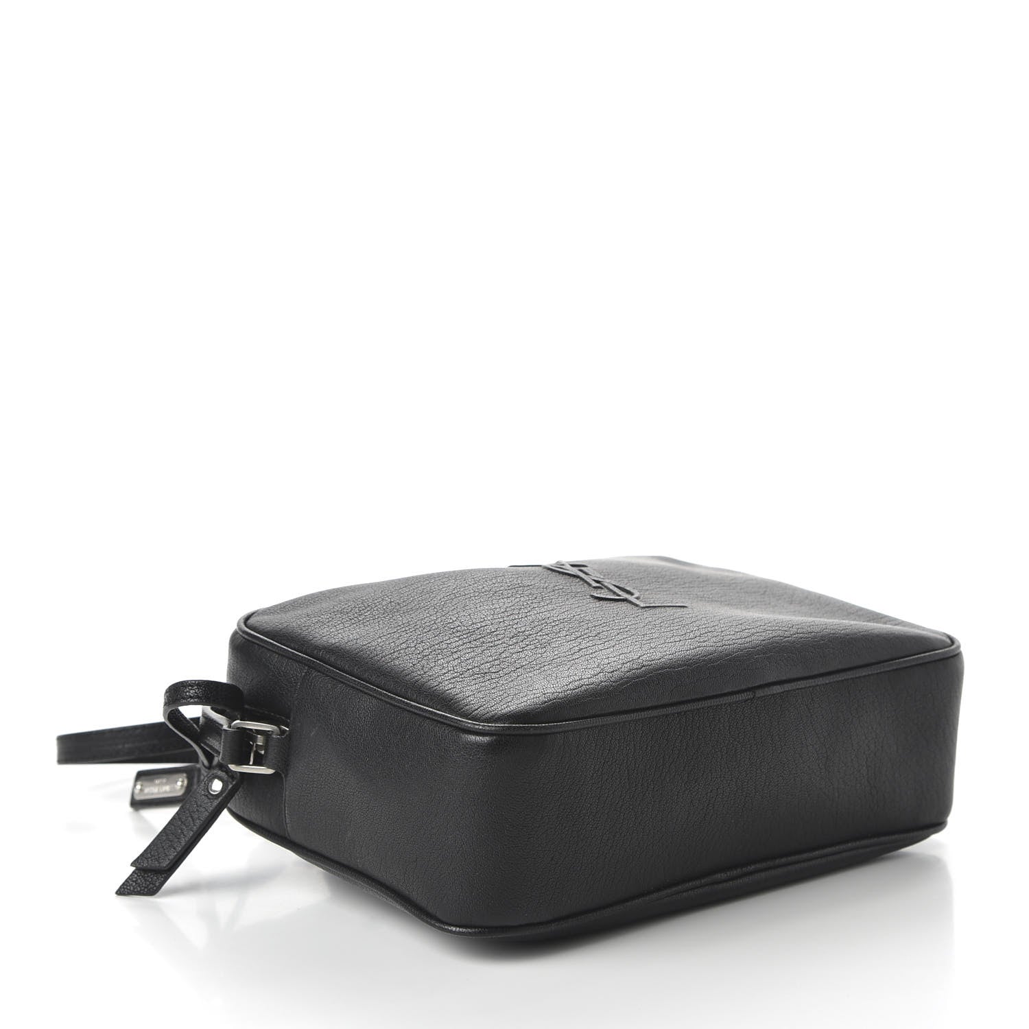 Saint Laurent Lambskin Monogram Small Lou Camera Bag Black 4 of 10