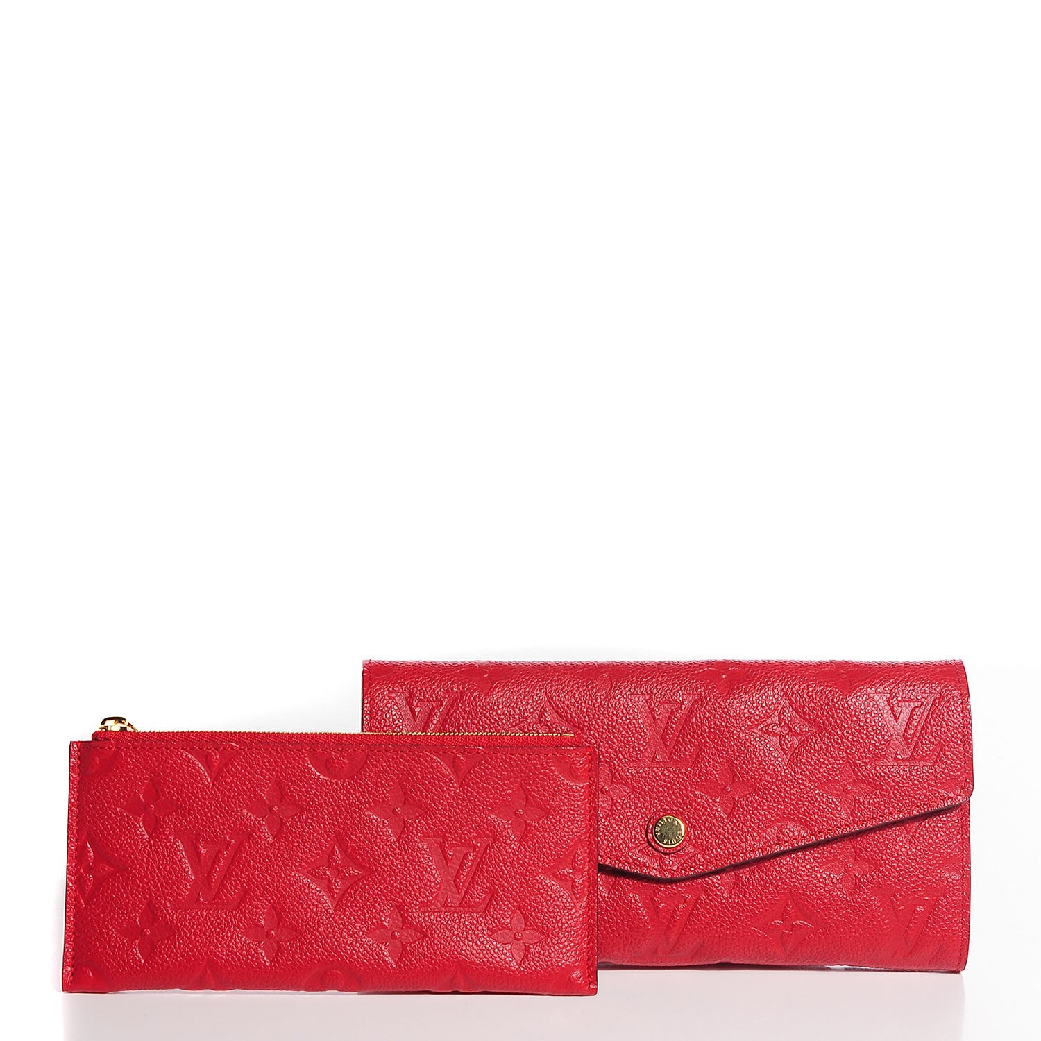 Louis Vuitton Empreinte Curieuse Wallet Cherry 1 of 8
