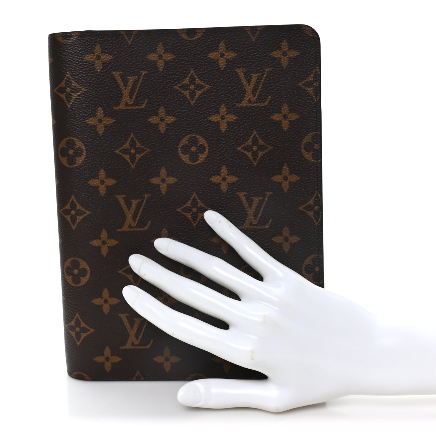 Monogram Desk Agenda Cover