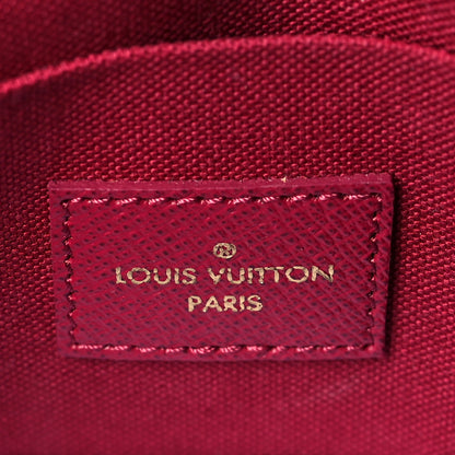 Louis Vuitton Monogram Pochette Felicie Chain Wallet Fuchsia 6 of 10
