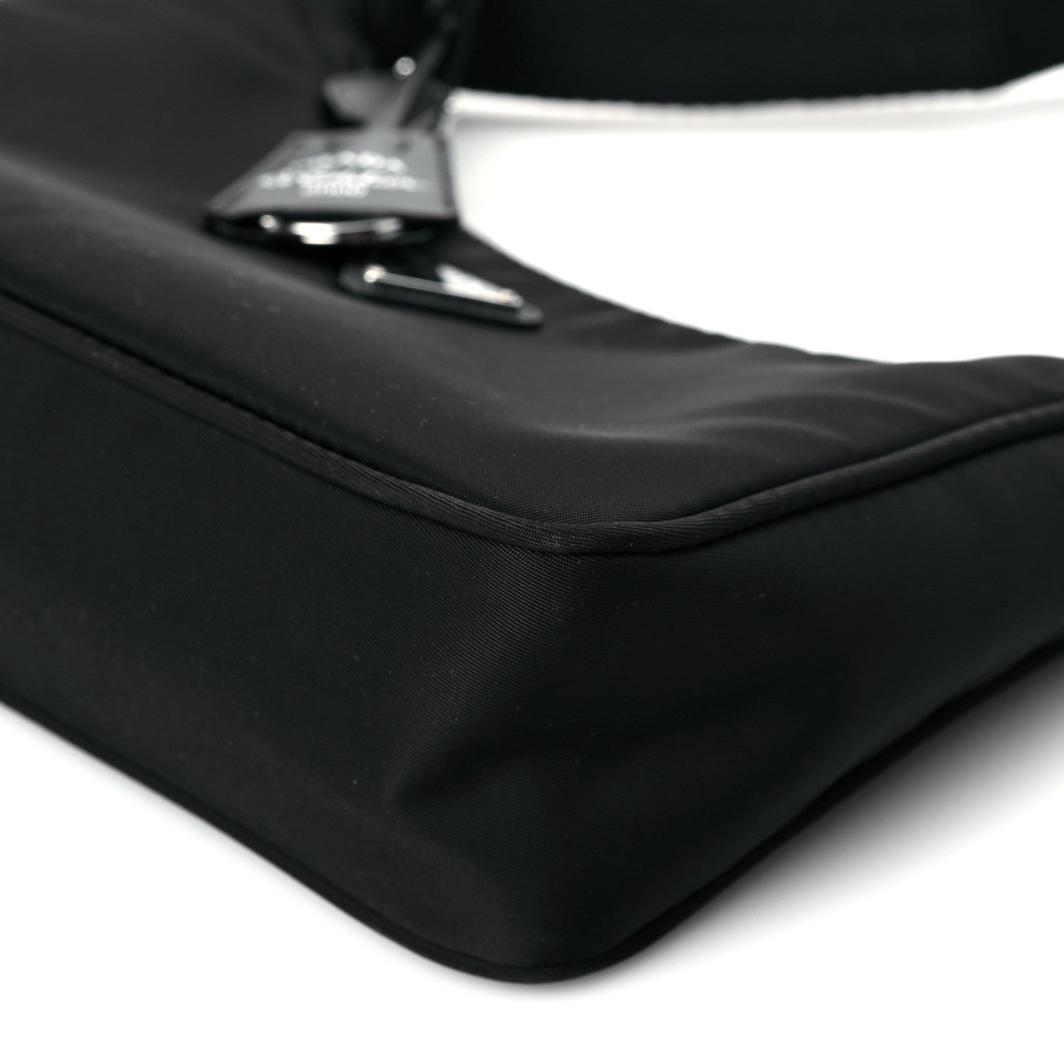 Prada Tessuto Nylon Mini Re-Edition 2000 Bag Black 10 of 10