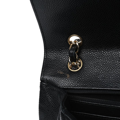 Chanel Caviar Quilted Maxi Single Flap Black 5 of 10