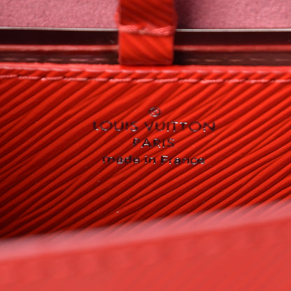 Louis Vuitton Epi Twist Shoulder Bag MM Coquelicot 6 of 10