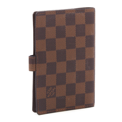 Louis Vuitton Damier Ebene Small Ring Agenda Cover 2 of 7