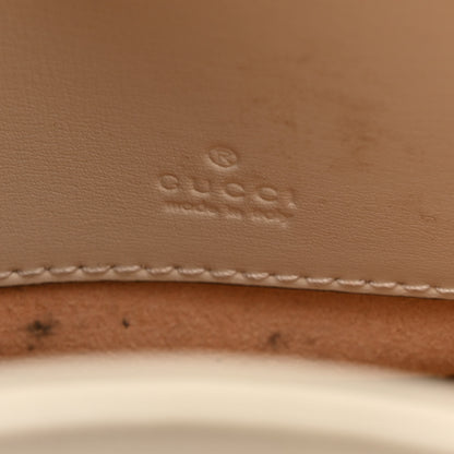 Gucci Boarded Dyana Lux Calfskin Mini Jackie 1961 Hobo Mystic White 6 of 11