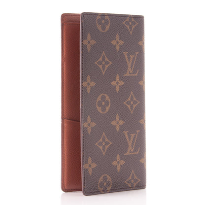 Louis Vuitton Monogram Porte Valeurs Checkbook Wallet 3 of 7