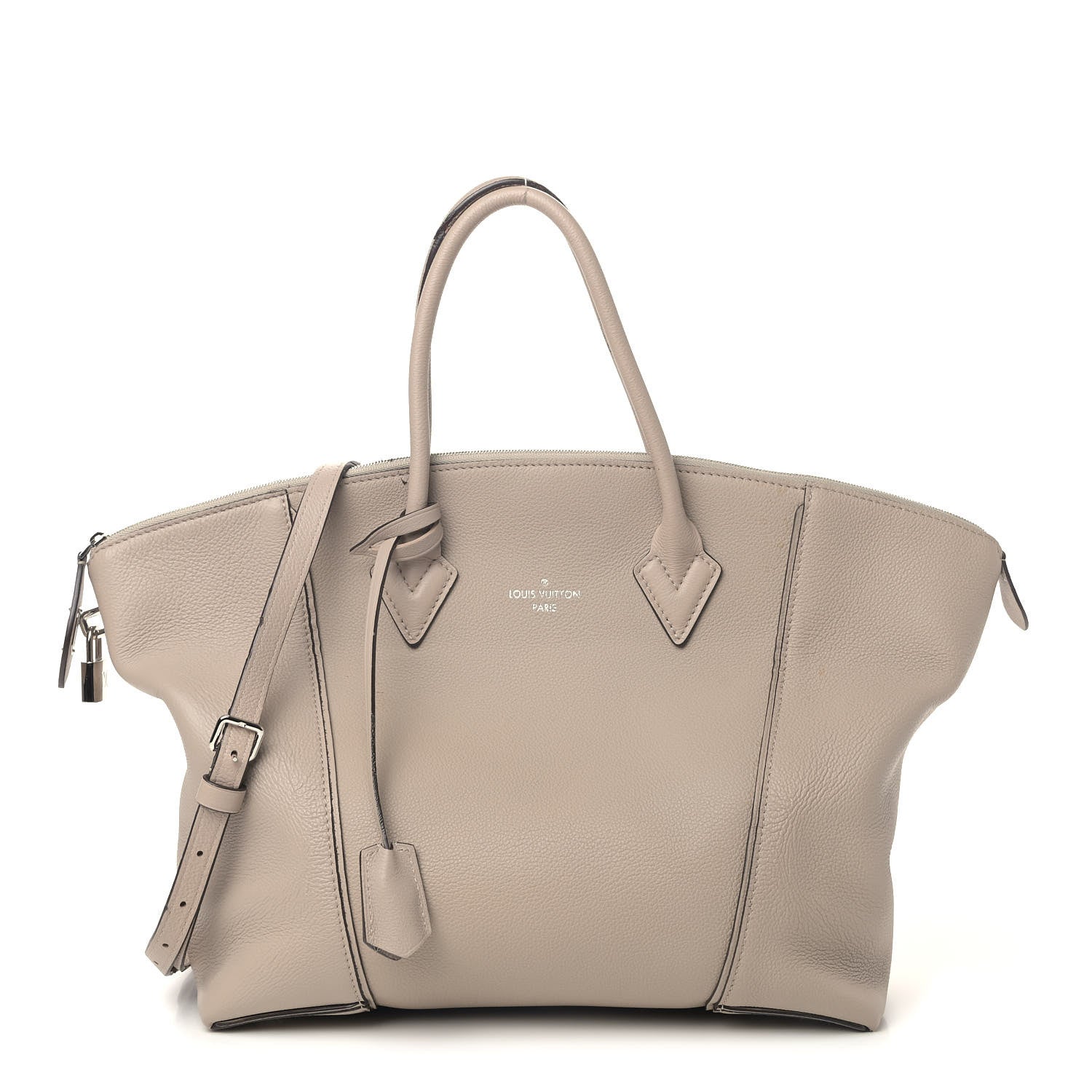 Louis Vuitton Veau Cachemire Soft Lockit PM Galet 1 of 12