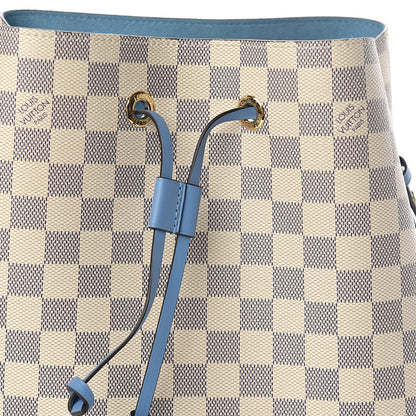 Louis Vuitton Damier Azur Neonoe MM Bleuet 5 of 8